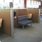 写真：AVブースの様子